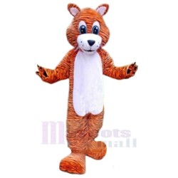 Adorable Tigre Orange Costume de mascotte Animal