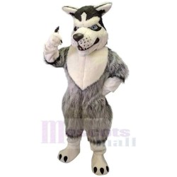 High Quality Strong Gray Wolf Mascot Costume Animal