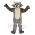 Funny Plush Gray Wolf Mascot Costume Animal Adult