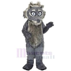 Funny Wolf Mascot Costume Animal Adult with Gray Belly