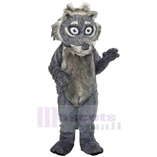 Funny Wolf Mascot Costume Animal Adult with Gray Belly