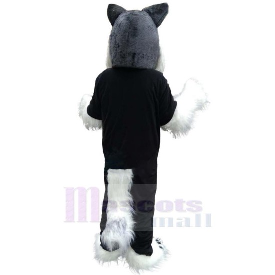 High Quality Plush Wolf Husky Mascot Costume Animal