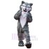 Kindly Gray Wolf Mascot Costume Animal