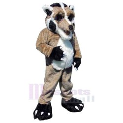 High Quality Brown Wolf Mascot Costume Animal Adult