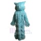 Funny Plush Blue Wolf Mascot Costume Animal