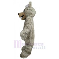 North Carolina Wolf Mascot Costume Animal with Big Teeth