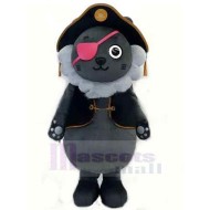 Pirate Gray Wolf Baby Mascot Costume Animal