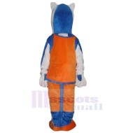 Sport White Wolf Mascot Costume Animal