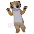 Golden Kitten Cat Mascot Costume Animal