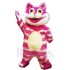 Funny Pink Cheshire Cat Mascot Costume Animal