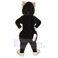 Funny Black Cat Mascot Costume Animal