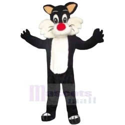 Funny Looney Tunes Sylvester Cat Mascot Costume Animal