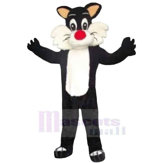 Funny Looney Tunes Sylvester Cat Mascot Costume Animal