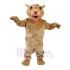 Fierce Bobcat Mascot Costume Animal