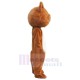 High Quality Cute Brown Cat Mascot Costume Animal