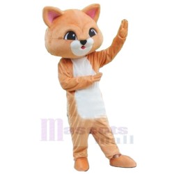 High Quality Cute Orange Cat Mascot Costume Animal