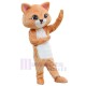 High Quality Cute Orange Cat Mascot Costume Animal