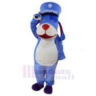 Cute Police Dog Sznupek Mascot Costume Animal