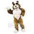 Power Muscular Bulldog Mascot Costume Animal