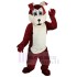 Red Brown Dog Mascot Costume Animal