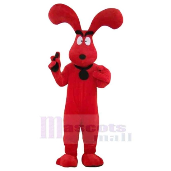 Super Red Dog Mascot Costume Animal