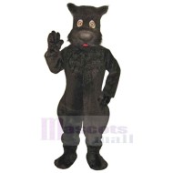 Superbe chien noir fort Costume de mascotte Animal