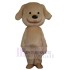 High Quality Smiling Brown Dog Mascot Costume Animal