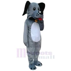 New Gray Dog Mascot Costume Animal Adult