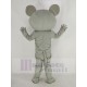 Gray Mouse with Red Nose Mascot Costume Animal