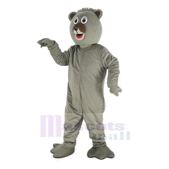 Gray Pete Opossum Mascot Costume Animal