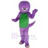 Purple Barney Dinosaur Mascot Costume Animal