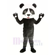 Smiling Panda Mascot Costume Animal