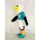 Sport Eagle Mascot Costume in Blue T-shirt Animal