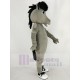 Grey Power Mustang Horse Mascot Costume Animal