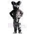 Strong Gray Dog Mascot Costume Animal