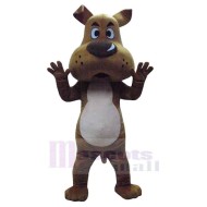 Cheap Brown Hound Dog Mascot Costume Animal