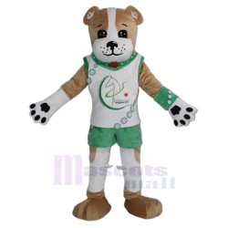 Sport Plush Brown Dog Mascot Costume Animal