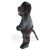 Lovely Dark Grey Husky Dog Mascot Costume Animal