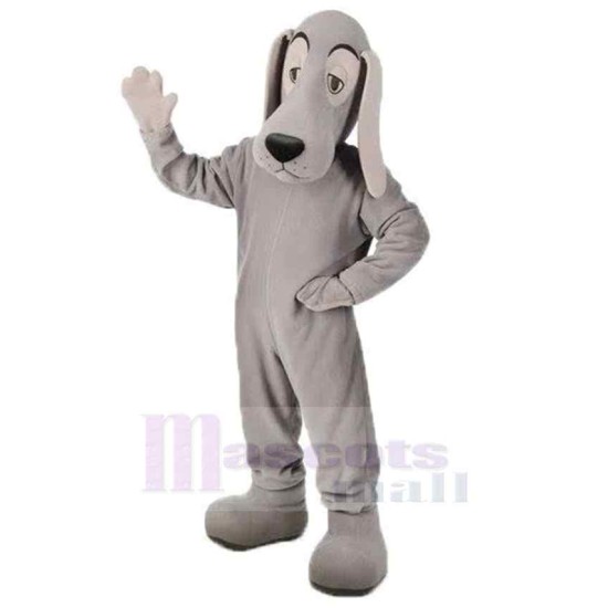 Power Gray Husky Dog Mascot Costume Animal Adult