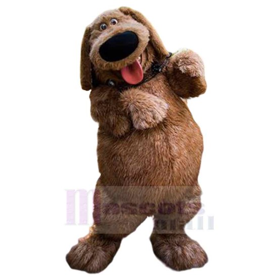 Super Cute Brown Dog Mascot Costume Animal