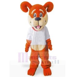 Super Cute Orange Dog Mascot Costume Animal