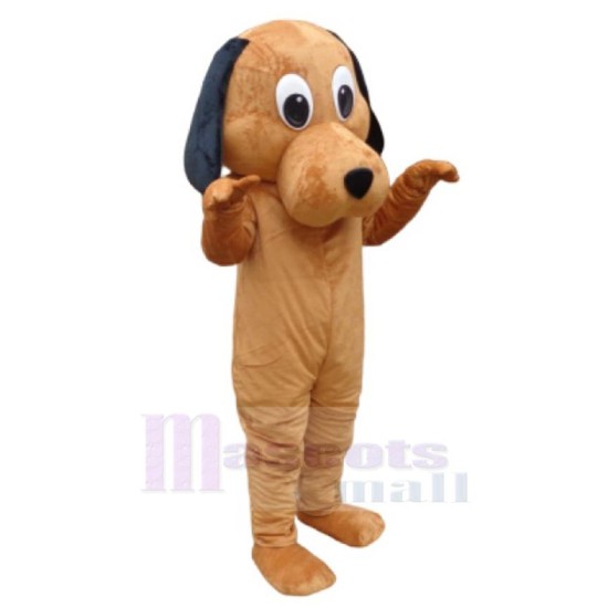 Super Cute Yellow Dog Mascot Costume Animal