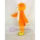 Orange Ollie Owl Mascot Costume Animal