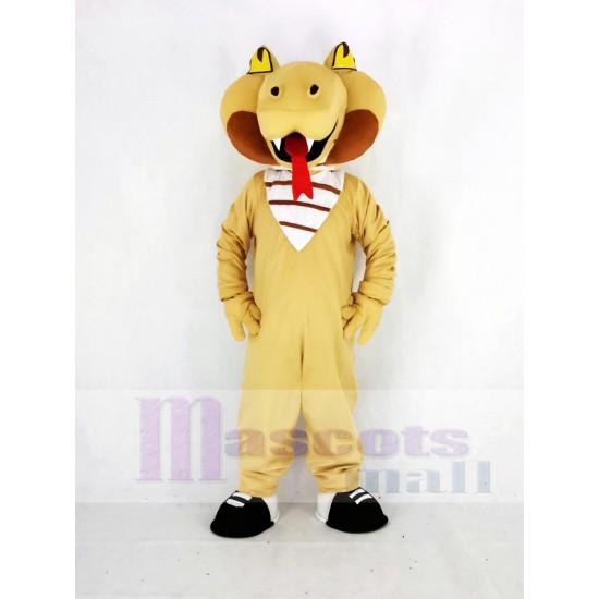 Realistic Cobra Snake Mascot Costume Animal