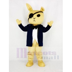 Rabbit Butler Mascot Costume with Suit