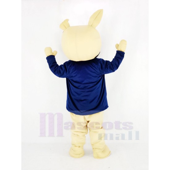 Rabbit Butler Mascot Costume with Suit