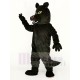 Fierce Black Wolf Mascot Costume Animal