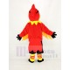 Rock Rooster Mascot Costume with Black Trousers