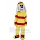 New Sparky the Fire Dog Mascot Costume Cartoon