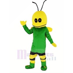 Abeille verte Costume de mascotte Insecte